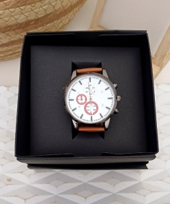 CAJA EXHIBIDOR DE RELOJ NEGRO 4605