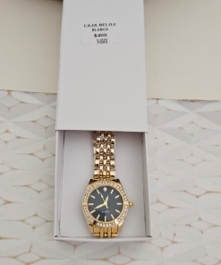 CAJA DE RELOJ BLANCA 7589
