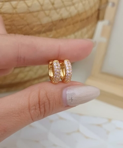 Argolla br (dorada) dkbr21