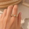 Anillo br dorado (talles 17/ 18) DKAN2501