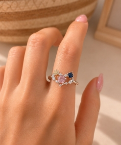 Anillo br blanco (talles 17/ 18) DKAN2562