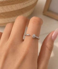 Anillo br blanco (regulable) DK216
