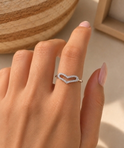 Anillo br blanco (talle 17/ 18) DKAN235
