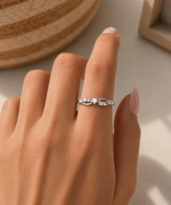 Anillo br blanco (talles 17/ 18) DKAN2691