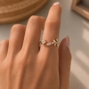Anillo br dorado (regulable) DKAN2471