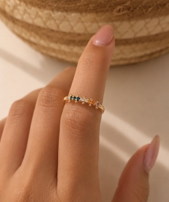 Anillo br dorado (talle 16) DKAN1772