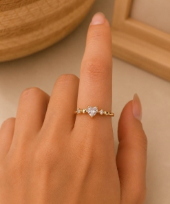 Anillo br dorado (talle 17/ 18) DKAN2491