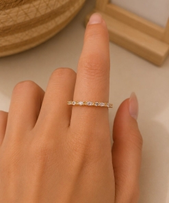 Anillo br dorado (talles 17/ 18) DKAN1471