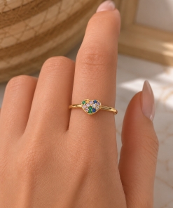 Anillo br dorado (talle 17/ 18) DKAN1682