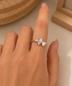 Anillo br dorado (talle 17/ 18) DKAN1591