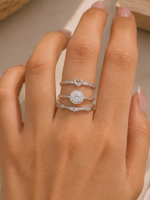 SET X3 ANILLOS BR (TALLE 17/18) 2110