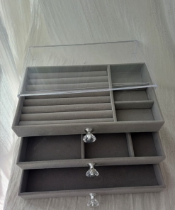 MALETIN ACRILICO GRIS 10043