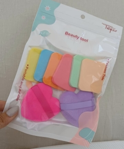 SET X8 ESPONJAS + 2 MINI BROCHA (colores surtidos) 7798373795847