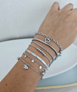 COMBO EMPRENDEDOR 7 CADENAS / 7 PULSERAS AQ 6567