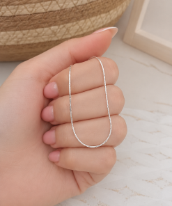 Cadena de plata (50+5cm) 8716