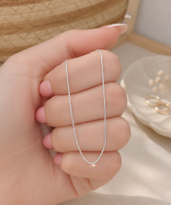 Cadena de plata (40+5cm) 8713
