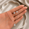 Conjunto de Plata con Aros (45+5cm) 07.00005.0