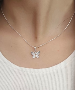 Cadena de plata (45cm) 8601