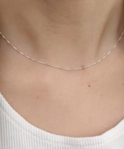 Cadena de plata (40+5cm) 8713