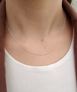 Cadena de plata (45cm) 30002