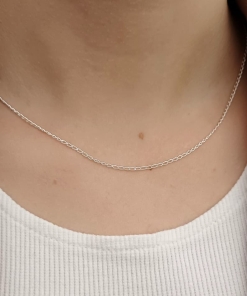cadena de plata (45cm) 30006