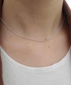 Cadena de plata (45cm) 30005