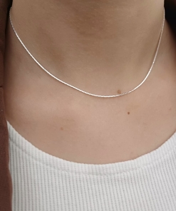 cadena de plata (35+5) 30003