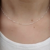 Cadena de plata (45cm) 8715