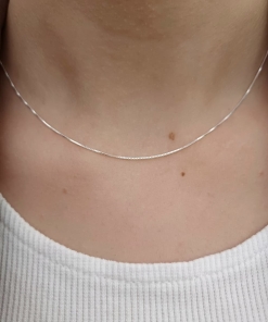 Cadena de plata (45cm) 8715