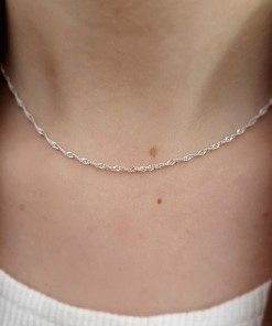 Cadena de plata (40cm) 8706