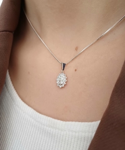 conjunto de plata 9958