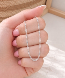 Cadena de plata (50cm) 8711