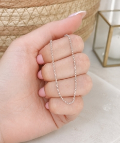 Cadena de plata (50cm) 30007