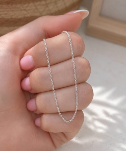 Cadena de plata (45cm) 30005