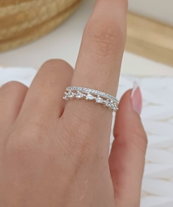 ANILLO BLANCO AN619 (TALLE 17,18,19) MODELO SURTIDO