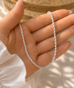 CADENA DE PLATA (45+5cm) 02.00142.0