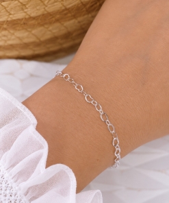 PULSERA DE PLATA (18+5cm) 03.00904.0
