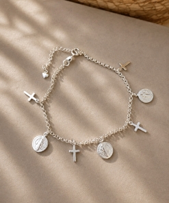 PULSERA DE PLATA (18+5cm) 03.00460.0