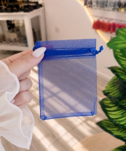 BOLSA DE ORGANZAS X50 UNIDADES 4525AZUL