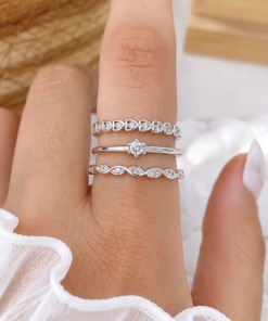 SET X3 ANILLOS AB DKAN373 (TALLES SURTIDO)