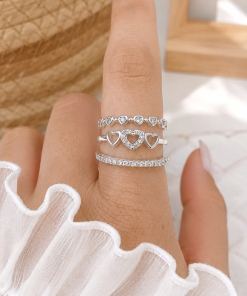 SET X3 ANILLOS AB DKAN370 (TALLES SURTIDO)