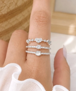 SET X3 ANILLOS AB DKAN368 (TALLES SURTIDO)