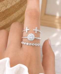 SET X3 ANILLOS AB DKAN366 (TALLES SURTIDO)