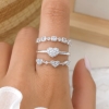 SET X3 ANILLOS AB DKAN375 (TALLES SURTIDO)