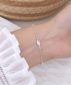 PULSERA DE PLATA 03.00892.0 (18+5CM)