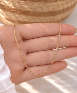COLLAR DE ORO LAMINADO 02.00145.0DB (50+5CM)