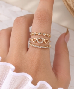 SET X3 ANILLOS AD DKAN370D (TALLE 17 Y 18)