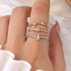 SET X3 ANILLOS AD DKAN367D (TALLE 17 Y 18)