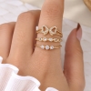 SET X3 ANILLOS AD DKAN378D (TALLE 17 Y 18)