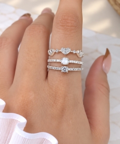 SET X3 ANILLOS AB DKAN368BL (TALLES SURTIDO)